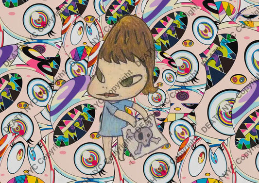’Deathzg44’’ 45X32Cm Cute (Edition Of 100*) (2024) Art Print