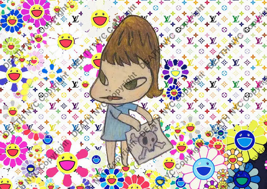 ’Deathzg45’’ 45X32Cm Cute (Edition Of 100*) (2024) Art Print