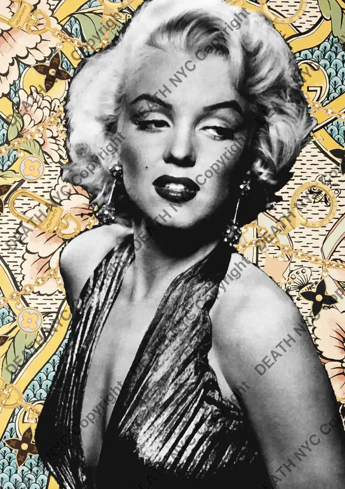 ’Deathzg94’’ 45X32Cm Monroe (Edition Of 100*) (2024) Art Print