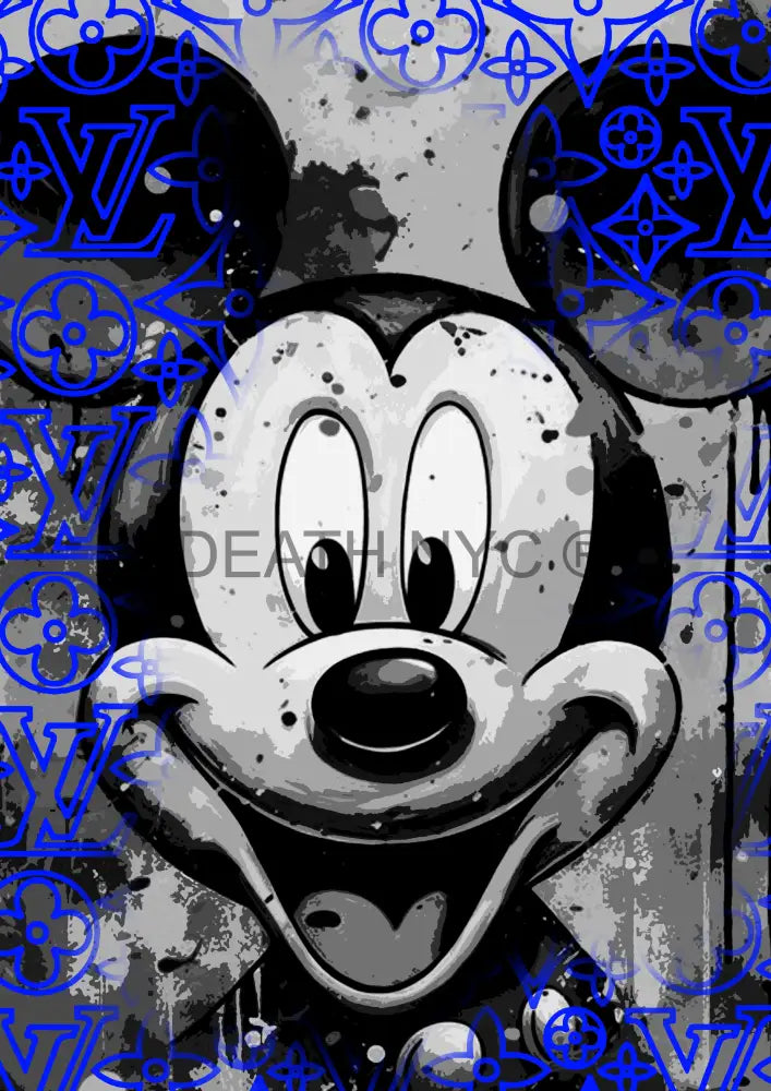 ’Deathzj92’’ 45X32Cm Mickey (Edition Of 100*) (2024) Art Print