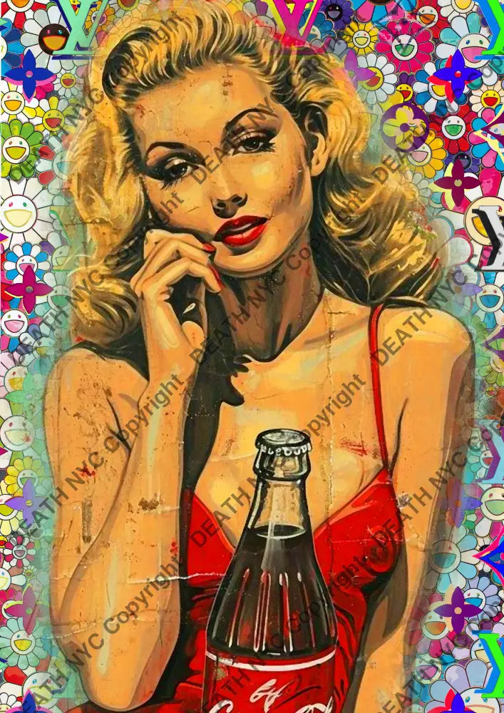 ’Deathzm75’’ 45X32Cm Monroe (Edition Of 100*) Art Print