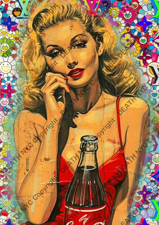 ’Deathzm75’’ 45X32Cm Monroe (Edition Of 100*) Art Print