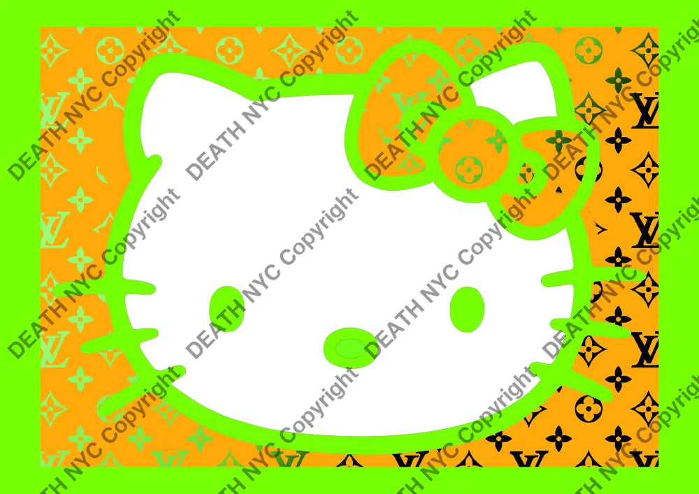 ’Deathzn1’’ 45X32Cm (Edition Of 100*) (2024) Art Print