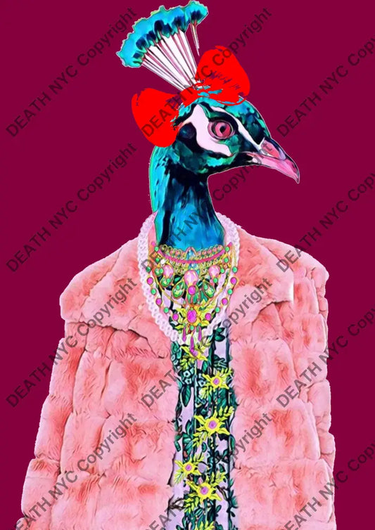 ’Deathzn166’’ 45X32Cm (Edition Of 100*) (2024) Art Print