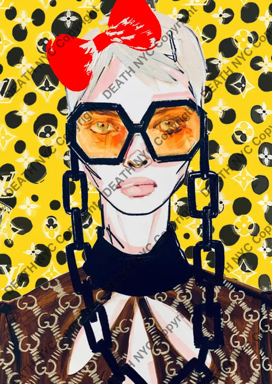 ’Deathzn174’’ 45X32Cm (Edition Of 100*) (2024) Art Print