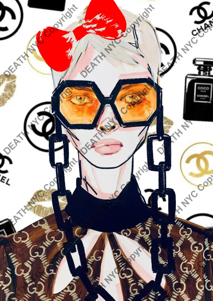 ’Deathzn175’’ 45X32Cm (Edition Of 100*) (2024) Art Print