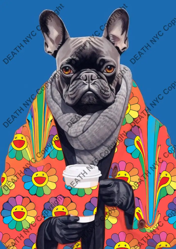 ’DEATHZo53’’ 45x32cm (Edition of 100*) (2025) dog Art Print