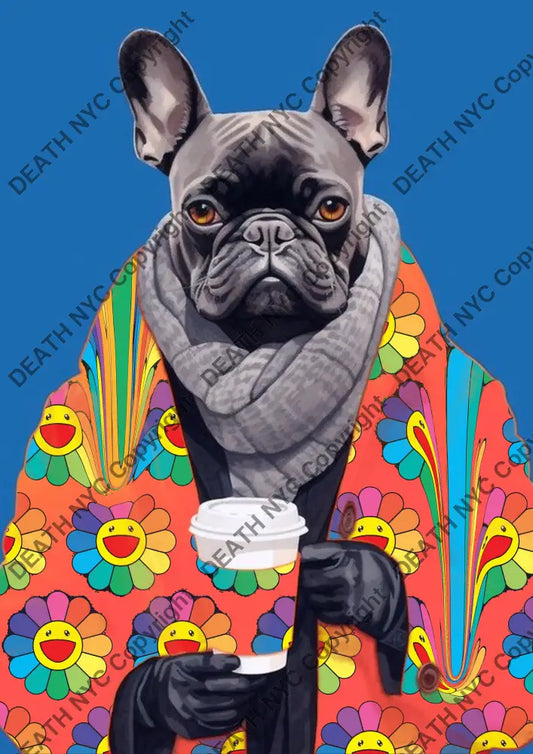’DEATHZo53’’ 45x32cm (Edition of 100*) (2025) dog Art Print