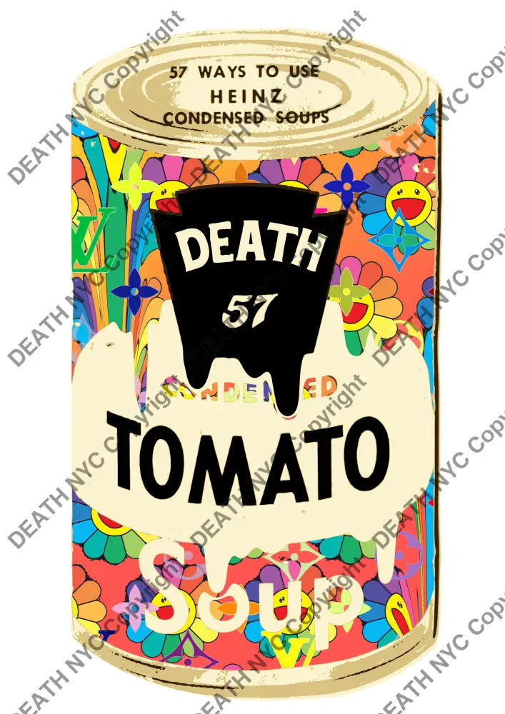 ’Deathzp2’’ 45X32Cm (Edition Of 100*) (2025) Can Art Print
