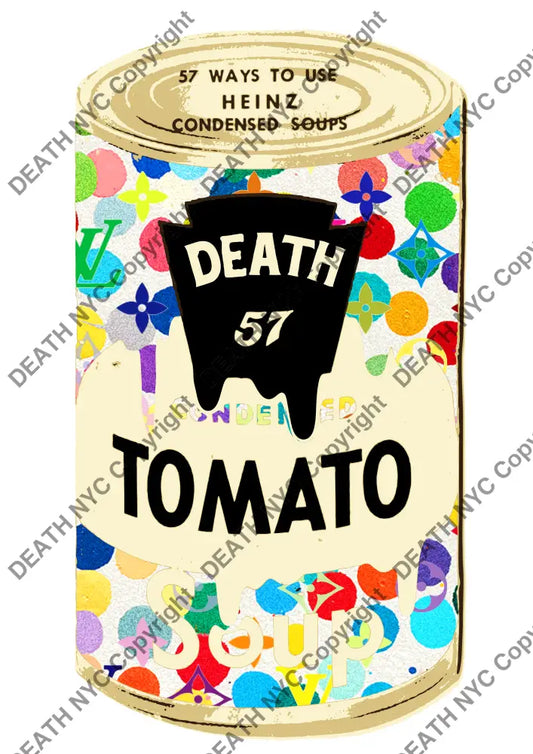’Deathzp3’’ 45X32Cm (Edition Of 100*) (2025) Can Art Print