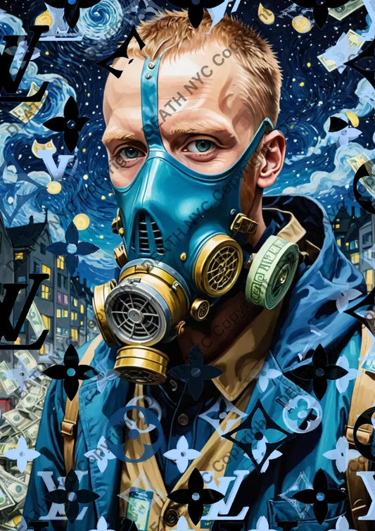 ’Deathzq19’’ 45X32Cm (Edition Of 100*) (2024) Art Print