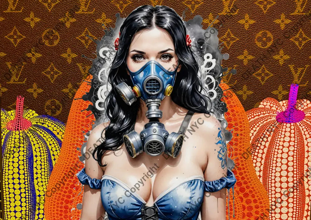 ’Deathzq22’’ 45X32Cm (Edition Of 100*) (2024) Art Print