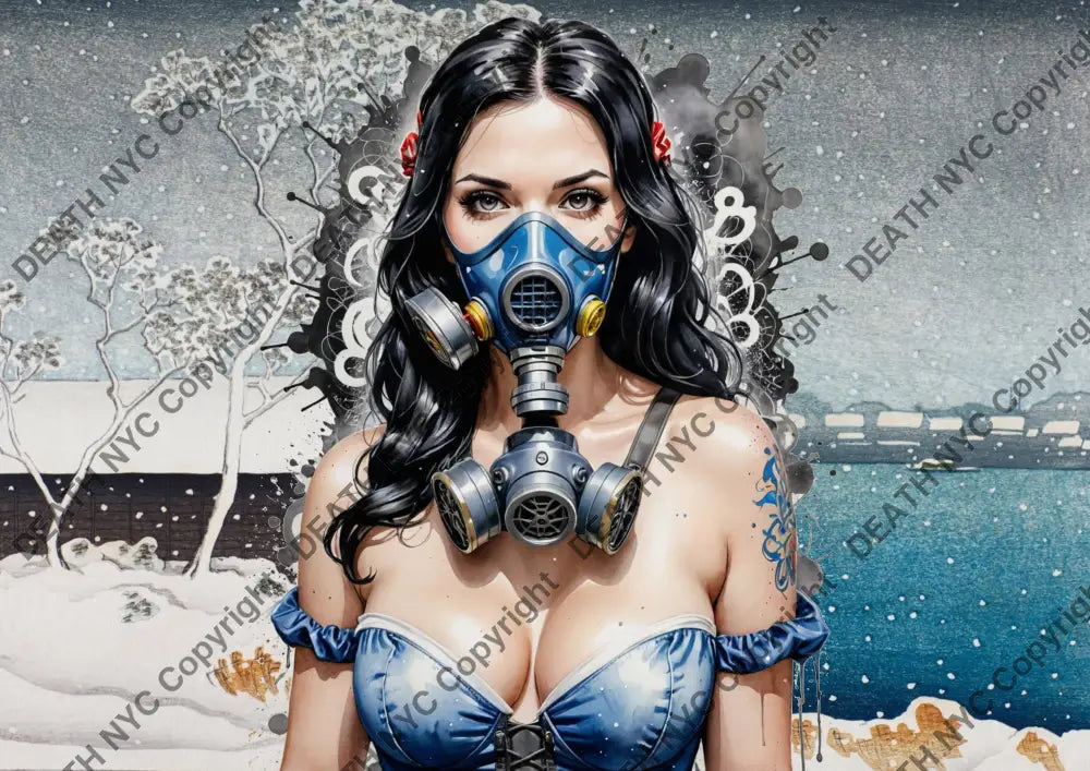 ’Deathzq23’’ 45X32Cm (Edition Of 100*) (2024) (Copy) Art Print