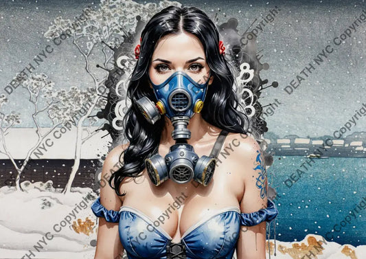 ’Deathzq23’’ 45X32Cm (Edition Of 100*) (2024) (Copy) Art Print