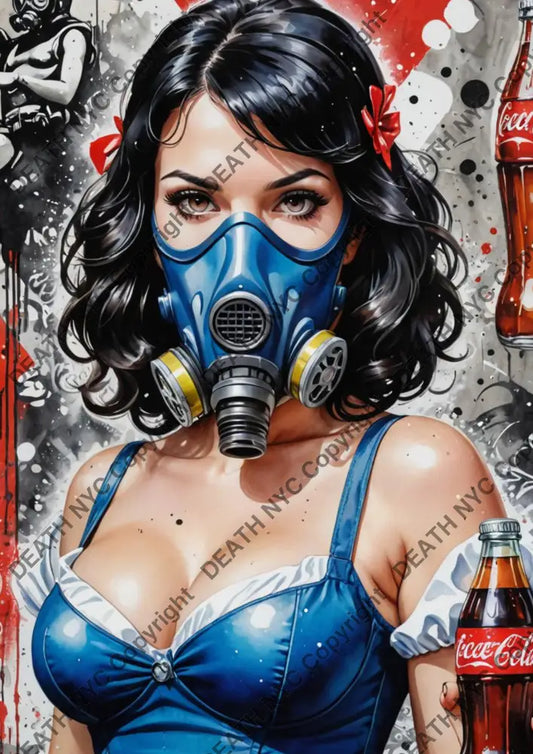 ’Deathzq41’’ 45X32Cm (Edition Of 100*) (2024) Art Print