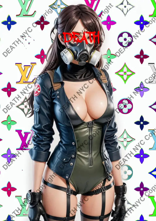 ’Deathzr16’’ 45X32Cm (Edition Of 100*) (2024) Art Print