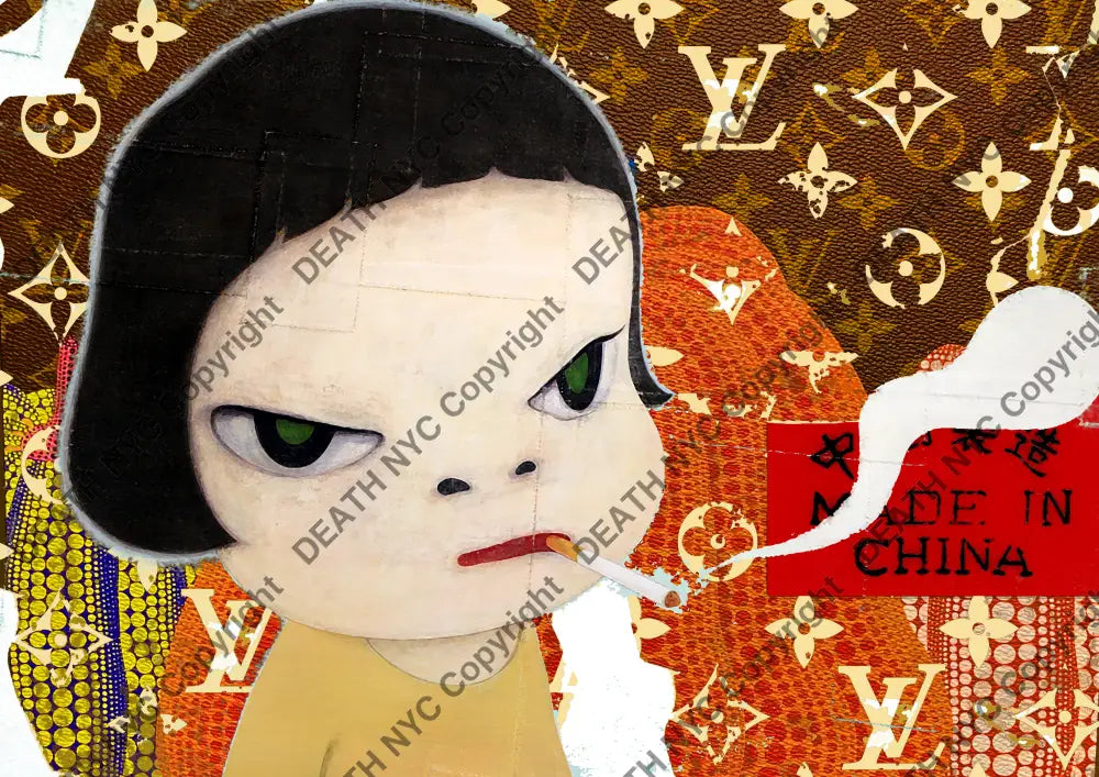 ’Deathzs129’’ 45X32Cm (Edition Of 100*) (2024) Cute Art Print