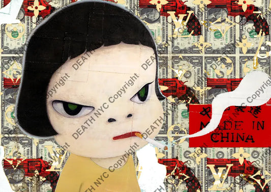 ’Deathzs132’’ 45X32Cm (Edition Of 100*) (2024) Cute Art Print