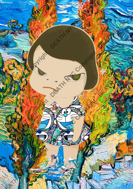 ’Deathzs148’’ 45X32Cm (Edition Of 100*) (2024) Cute Art Print