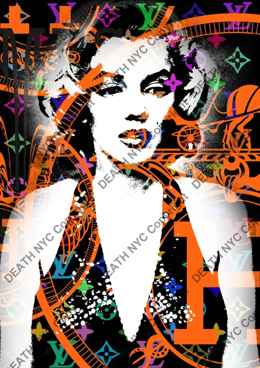 ’Deathzs158’’ 45X32Cm (Edition Of 100*) (2024) Monr Art Print
