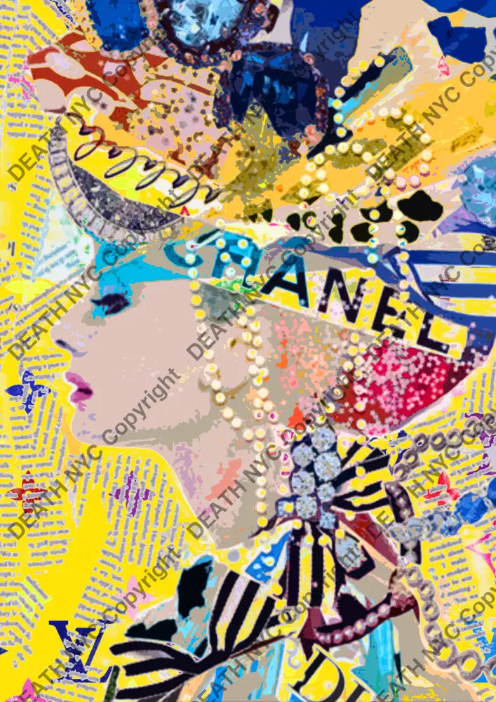 ’Deathzs206’’ 45X32Cm (Edition Of 100*) (2024) Ch Art Print