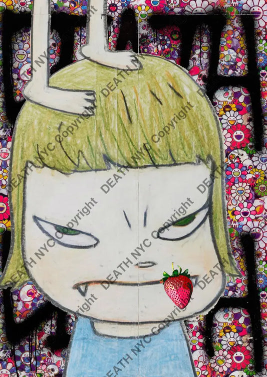’Deathzs51’’ 45X32Cm (Edition Of 100*) (2024) Cute Art Print