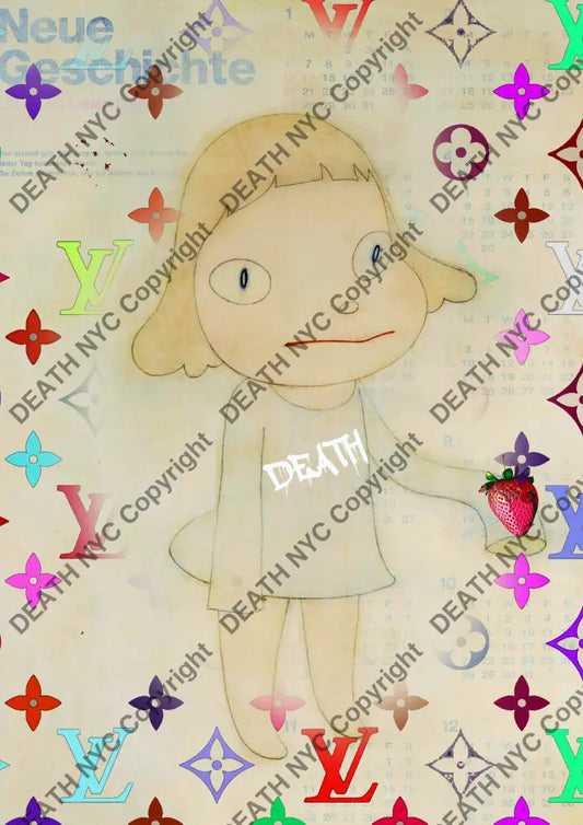 ’Deathzs62’’ 45X32Cm (Edition Of 100*) (2024) Cute Art Print