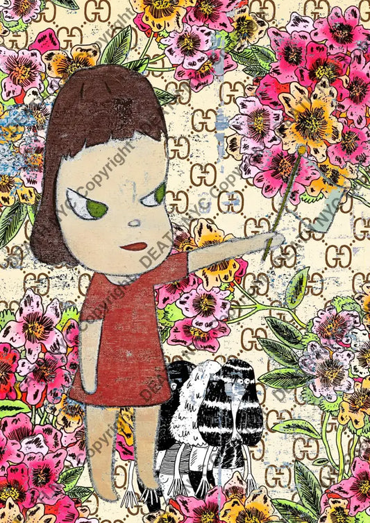 ’Deathzs76’’ 45X32Cm (Edition Of 100*) (2024) Cute Art Print