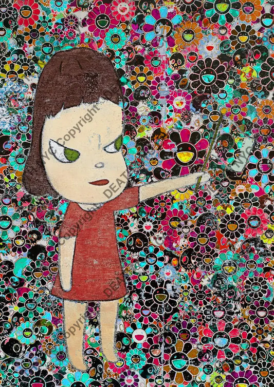 ’Deathzs77’’ 45X32Cm (Edition Of 100*) (2024) Cute Art Print