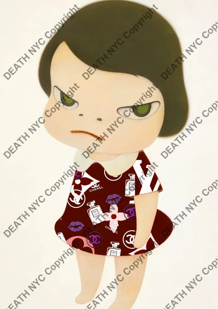 ’Deathzs78’’ 45X32Cm (Edition Of 100*) (2024) Cute Art Print