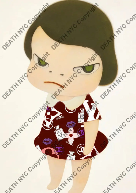 ’Deathzs78’’ 45X32Cm (Edition Of 100*) (2024) Cute Art Print