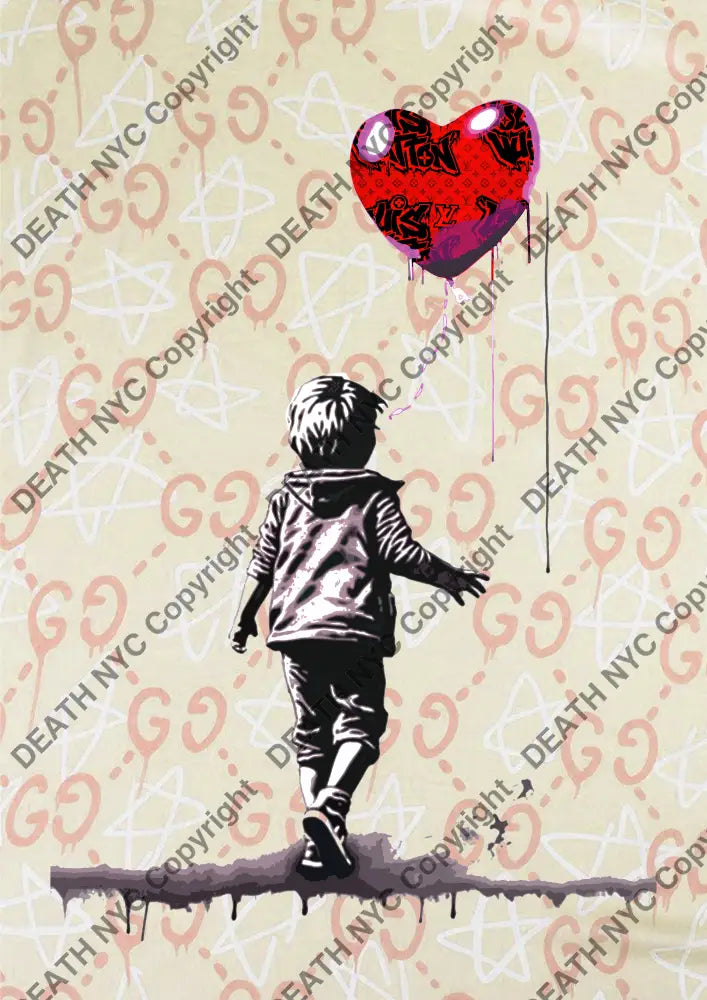 ’Deathzu10’’ 45X32Cm (Edition Of 100*) (2024) Bank Art Print