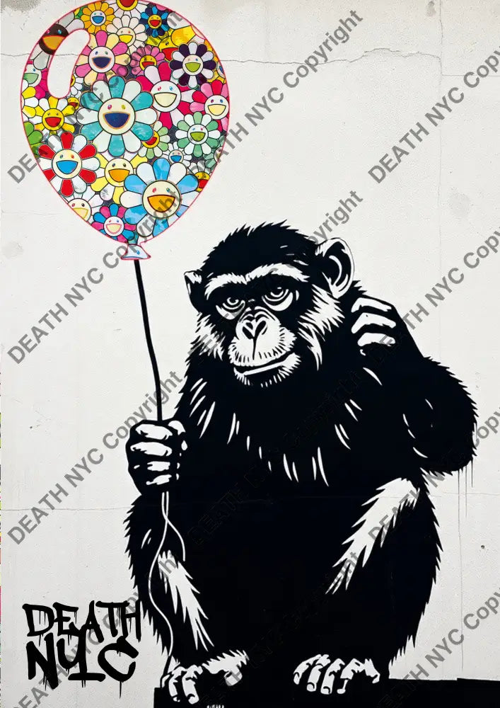 ’Deathzu34’’ 45X32Cm (Edition Of 100*) (2024) Bank Art Print