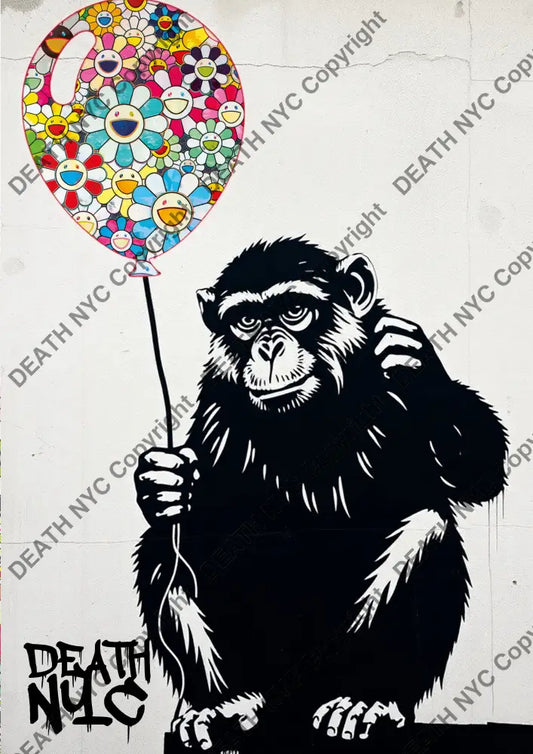’Deathzu34’’ 45X32Cm (Edition Of 100*) (2024) Bank Art Print