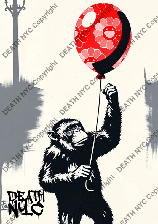 ’Deathzu36’’ 45X32Cm (Edition Of 100*) (2024) Bank Art Print