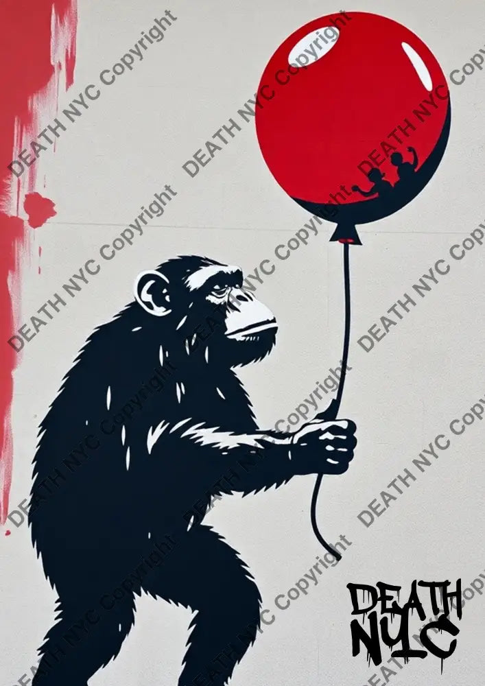 ’Deathzu41’’ 45X32Cm (Edition Of 100*) (2024) Bank Art Print