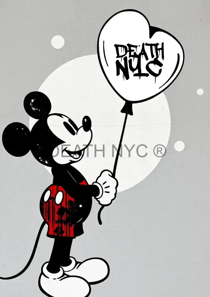 ’Deathzu49’’ 45X32Cm (Edition Of 100*) (2024) Mouse Art Print