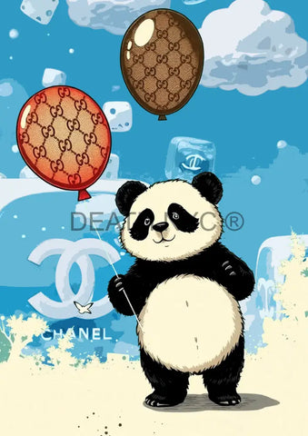 ’Deathzu69’’ 45X32Cm (Edition Of 100*) (2024) Panda Art Print