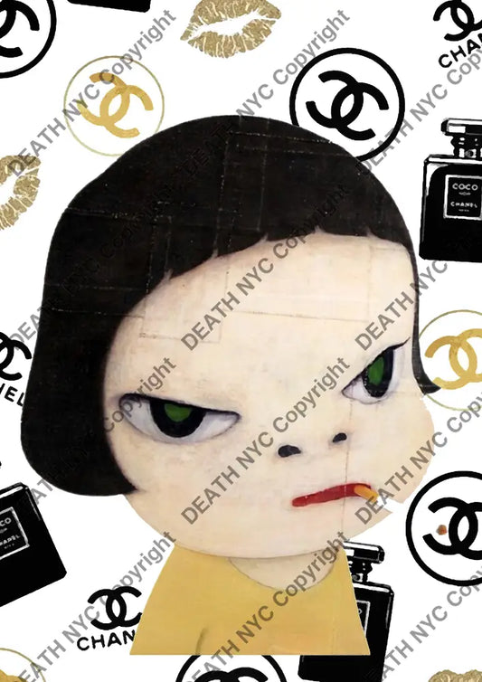 ’Deathzu74’’ 45X32Cm (Edition Of 100*) (2024) Cute Art Print