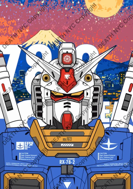 ’Deathzx124’’ 45X32Cm (Edition Of 100*) (2025) Gund Art Print