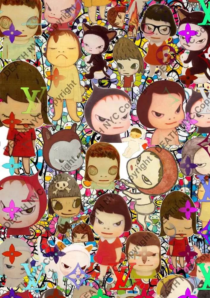 ’Deathzx132’’ 45X32Cm Cute (Edition Of 100*) (2024) Art Print