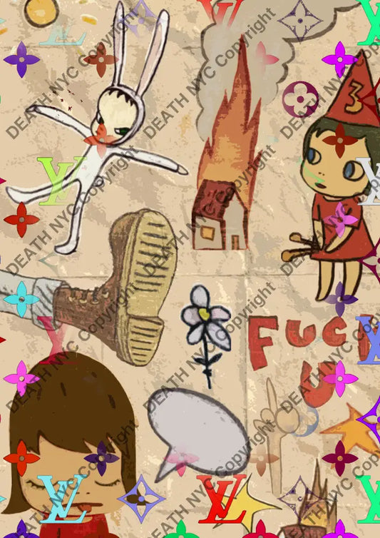 ’Deathzx133’’ 45X32Cm Cute (Edition Of 100*) (2024) Art Print