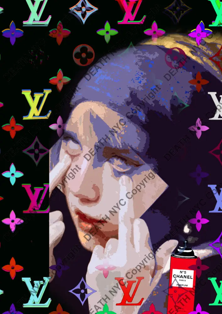 ’Deathzx69’’ 45X32Cm (Edition Of 100*) (2024) Pearl Art Print