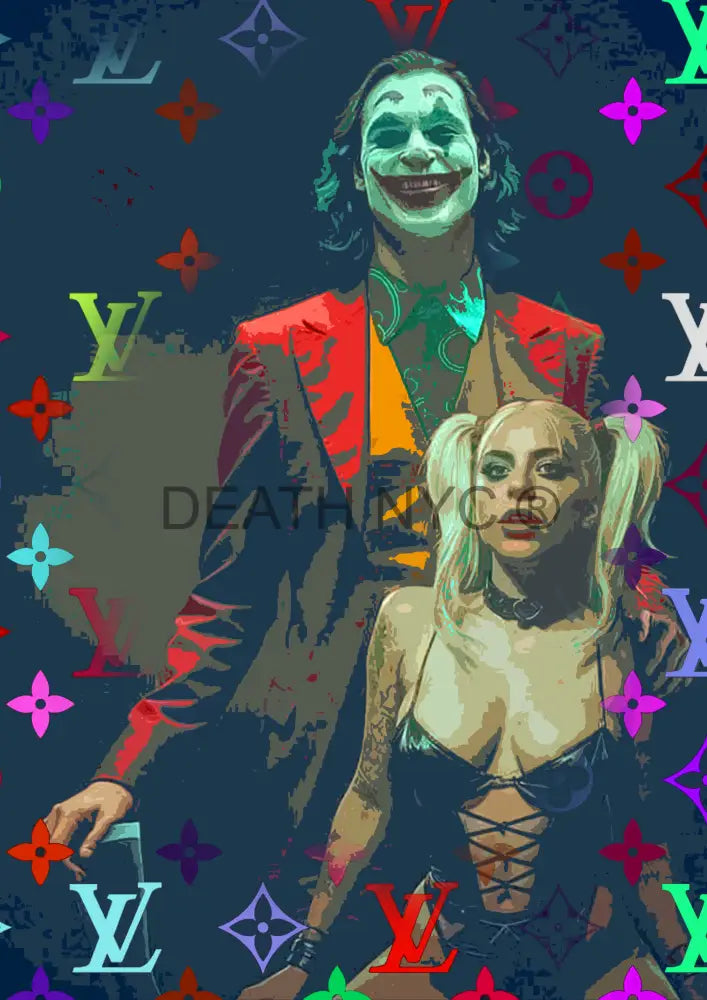 ’Deathzx84’’ 45X32Cm (Edition Of 100*) (2025) Joker Art Print