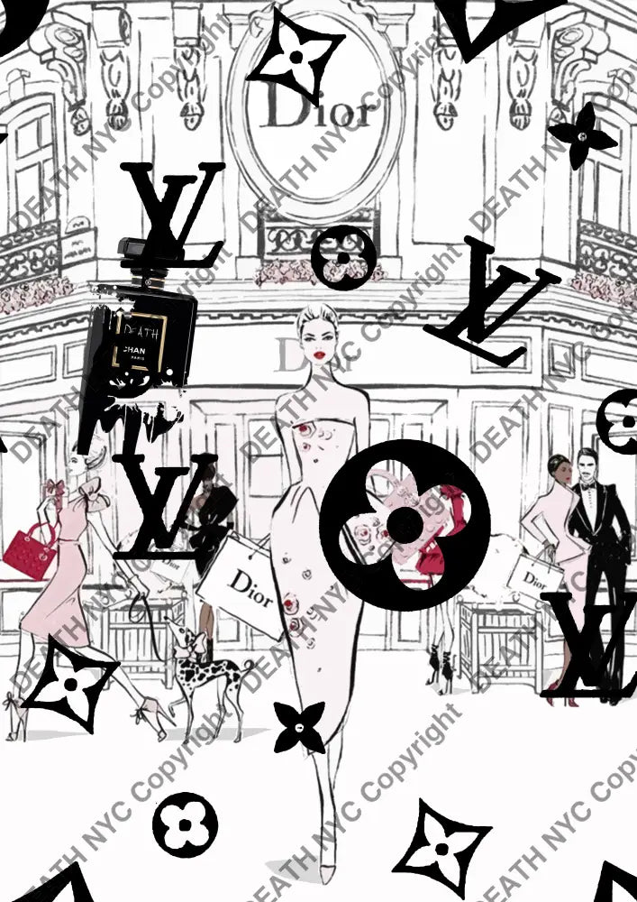 ’Deathzy87’’ 45X32Cm (Edition Of 100*) (2024) Art Print