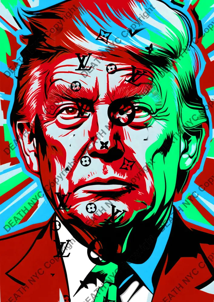 ’Deathzy89’’ 45X32Cm (Edition Of 100*) (2024) Tr P Art Print