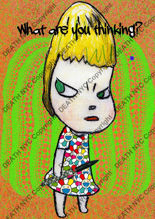 ’Deathzz47’’ 45X32Cm (Edition Of 100*) (2024) Cute Art Print