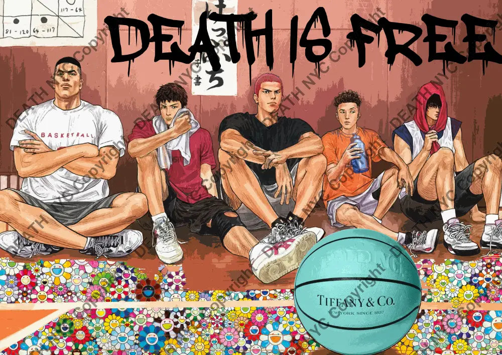 ’DIF basket tiff’ 45x32cm (Edition of 100*) (2020) slam Art Print
