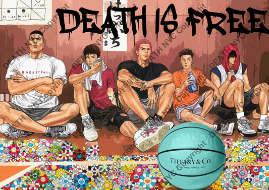 ’DIF basket tiff’ 45x32cm (Edition of 100*) (2020) slam Art Print