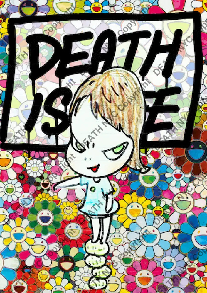 Dif Cute Stone Black 45X32Cm (Edition Of 100) (2020) Art Print